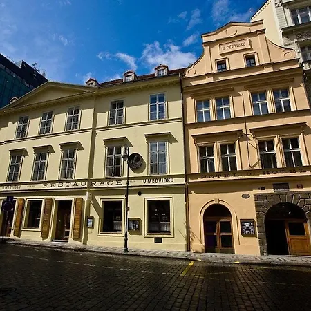 Hotell U Medvidku-brewery Prag