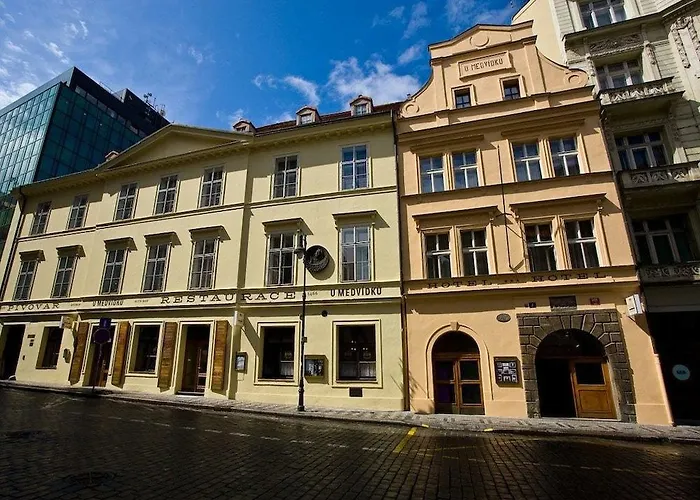 فندق U Medvidku-brewery براغ